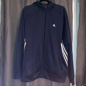 Hooded ADIDAS track jacket